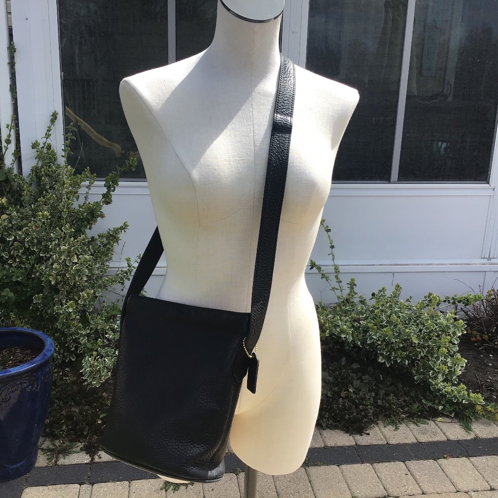 Vintage Black Coach leather Sonoma crossbody bag